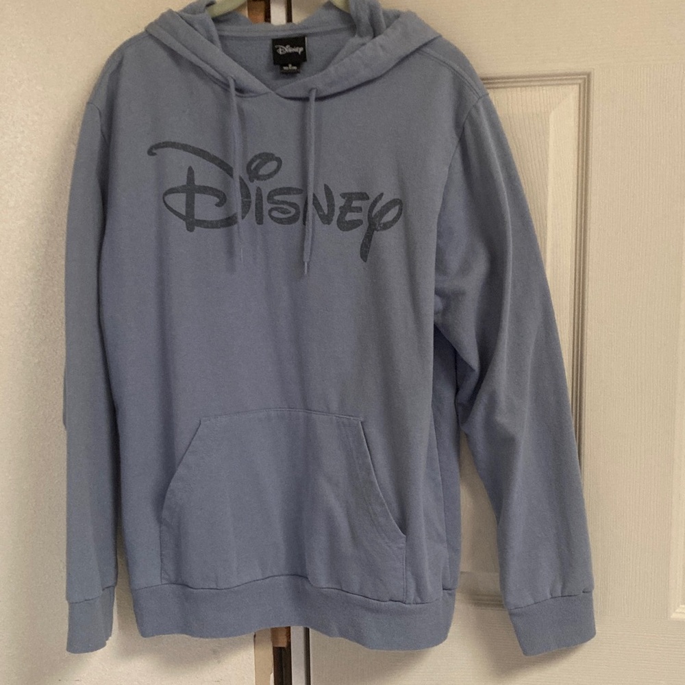 Disney Light Blue Men's Hoodie